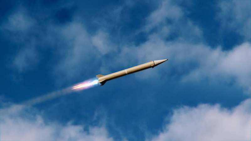 Während des Raketenangriffs auf die Ukraine am 24. März flog die Rakete nach Polen