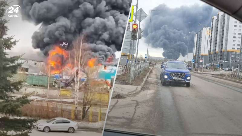 In St. Petersburg kam es zu einem schweren Brand: Im Bereich des Flughafens Pulkovo brach ein Feuer aus 