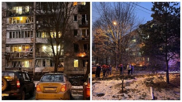 In St. Petersburg stürzte eine Drohne in ein fünfstöckiges Wohngebäude