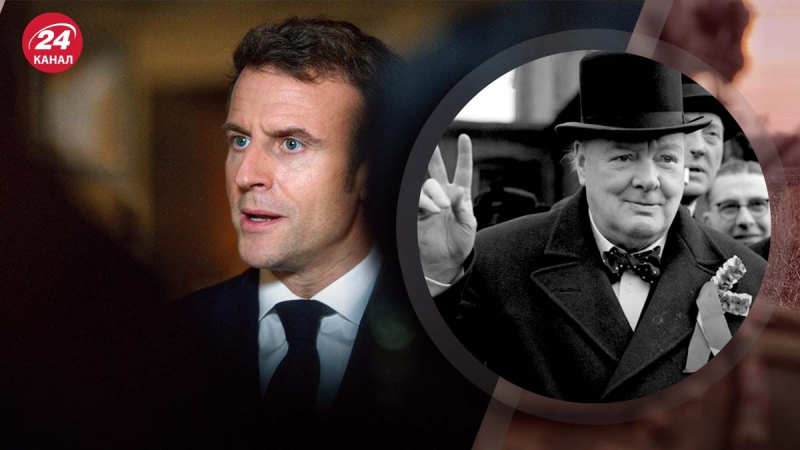 Er will ein „europäischer Churchill“ werden: Was Macron dazu veranlasst, seine Unterstützung für die Ukraine zu erklären