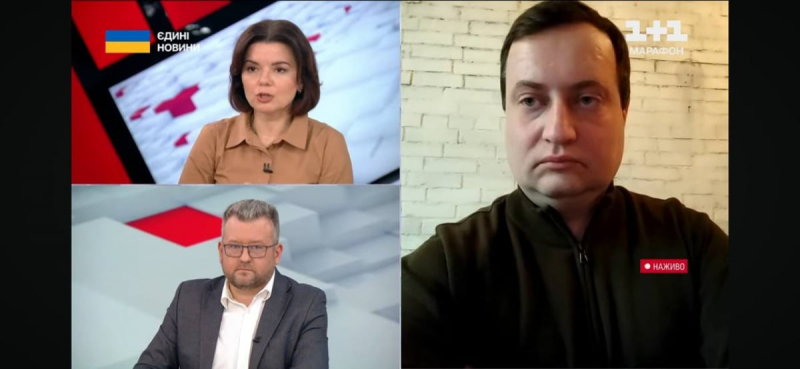 Terroranschlag in der Nähe von Moskau: Das russische NTV zeigte ein gefälschtes Video mit Danilov über die „Beteiligung Kiews““ /></p>
<p id=