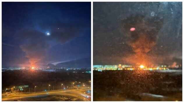 In einer Raffinerie in der Region Samara in der Russischen Föderation brach ein Feuer aus: Explosionen wurden gemeldet 