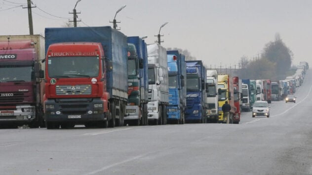 Blockade der Grenze zu Polen am 12. März: 1,5 Tausend Lastwagen in Warteschlangen, vier komplett blockiert Kontrollpunkt 