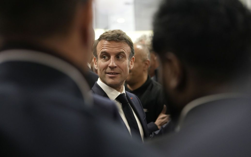 Macron verblüffte mit einem neuen Erklärung zur Unterstützung der Ukraine“ /></p>
<p><strong>Der französische Präsident traf sich mit den Führern der Parlamentsfraktionen.</strong></p>
<p dir=