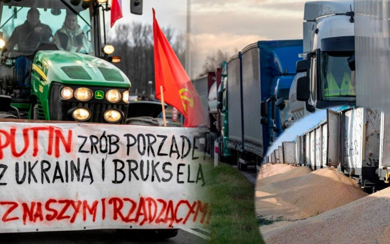 Polnische Bauern blockieren Kontrollpunkte an der Grenze zu Deutschland - was sie fordern