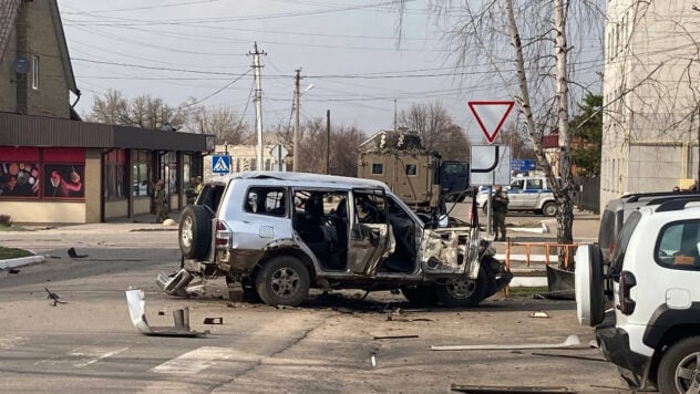 Ein Auto explodierte in Starobelsk zusammen mit dem Kollaborateur Tschaika