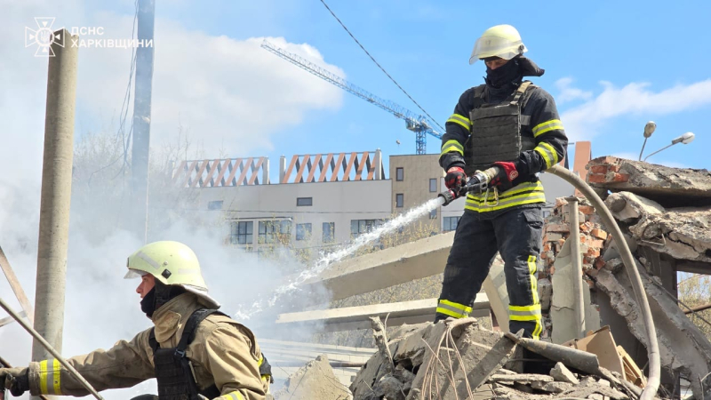 Am 7. April kam es in Charkow zu Explosionen: fünf Menschen wurden verletzt