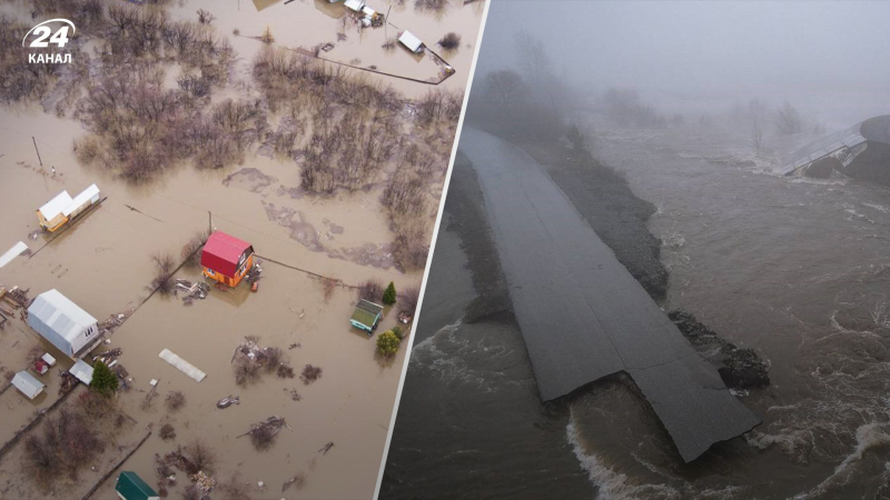 Es gibt große Überschwemmungen in Russland: In Tomsk ist die Lage kritisch, es besteht Gefahr für die Region Nowosibirsk -sc199>Russische Regionen sind immer noch von „großem Wasser“ bedeckt, das sich nach der Zerstörung des Staudamms in Orsk und starken Regenfällen gebildet hat. In einigen besiedelten Gebieten des Aggressorlandes bleibt die Situation kritisch.</strong></p>
<p>In Tomsk ist die Situation nahezu kritisch, außerdem besteht die Gefahr von Überschwemmungen für die Region Nowosibirsk. Dies berichten russische Medien, berichtet <strong>24 Channel</strong>.</p>
<h2 class=