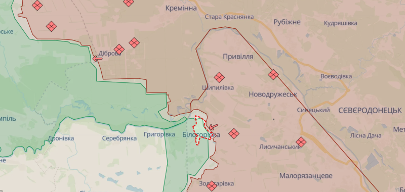 AFU advanced in the Belogorovka-Gebiet und in Novomikhailovka — ISW