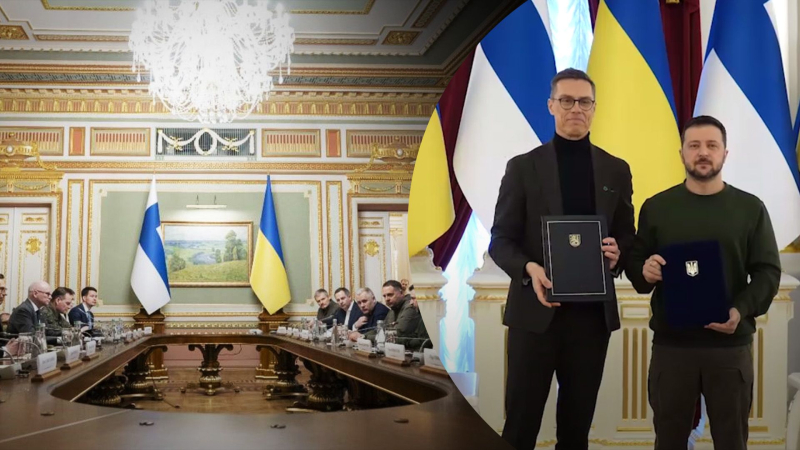 Die Ukraine und Finnland haben unterzeichnet bilaterales Sicherheitsabkommen“ /></p>
<p>Finnland und die Ukraine unterzeichneten ein Sicherheitsabkommen/Collage 24 Channel</p>
<p _ngcontent-sc91 class=