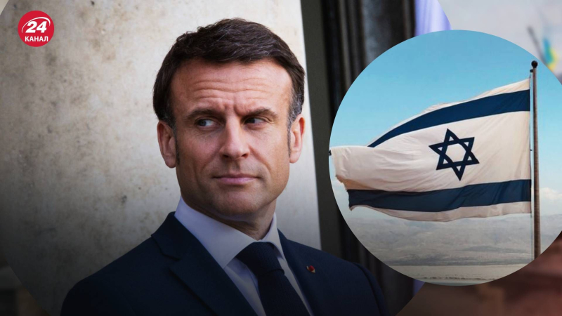 "Ich wollte um Israel zu überzeugen“: Macron erklärte, warum Frankreich vom Iran abgefeuerte Raketen abfing“ /></p>
<p>Macron erklärte, warum Frankreich Raketen über Israel abgeschossen hat/Collage von Channel 24</p>
<p _ngcontent-sc199 class=