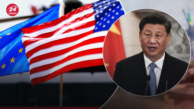 Xi Jinping plant dies spaltete Europa und die USA, - Bloomberg