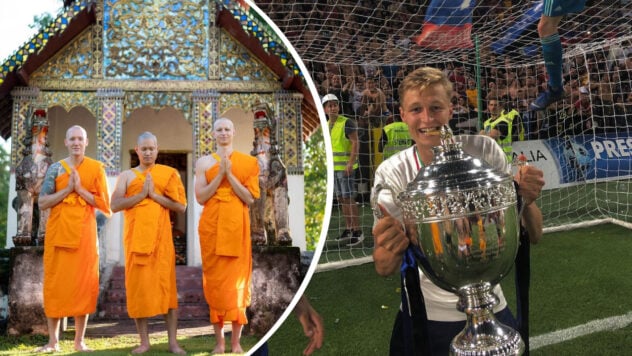 Der ehemalige italienische Fußballmeister wurde im Alter von 25 Jahren buddhistischer Mönch in Thailand