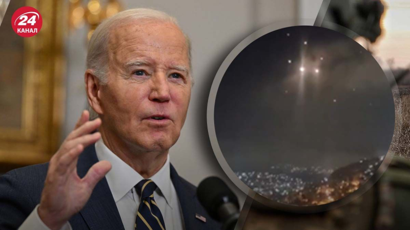 Iran schlägt Israel an: Biden äußerte sich zum ersten Mal zur Situation“ /></p>
<p>Biden reagierte auf den iranischen Angriff auf Israel/Collage Channel 24, Getty Images</p>
<p _ngcontent-sc162 class=