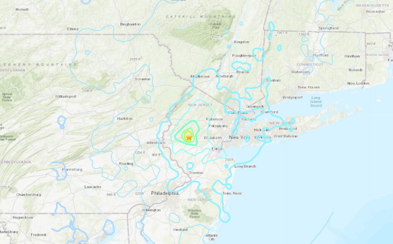 In der Nähe von New York Es ereignete sich ein Erdbeben der Stärke 4,8 – das stärkste seit 40 Jahren“ /></p>
<p id=