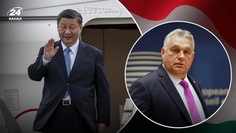 Xi Jinping kam in Ungarn an: Orban begrüßte ihn mit offenen Armen