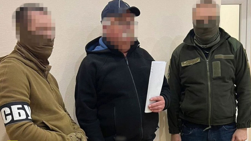 SBU hat einen Informanten der russischen GRU festgenommen, der die Einnahme von Woltschansk vorbereitete