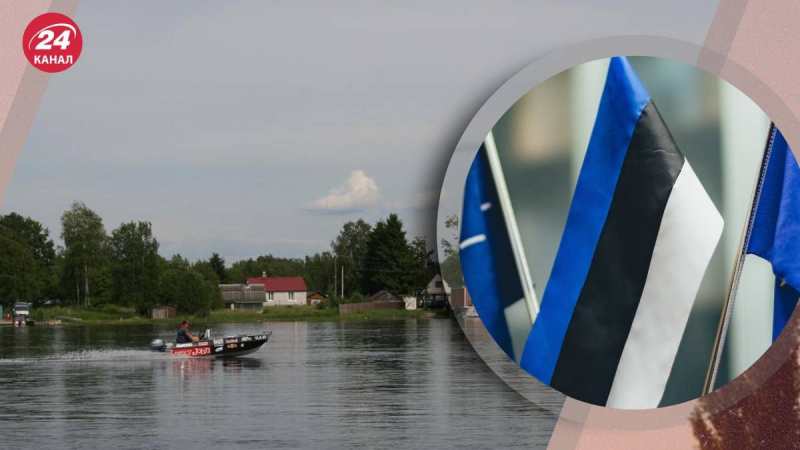 Provokatives Verhalten: Russische Grenzschutzbeamte entfernten Estlands Fahrwasserbojen am Fluss Narva