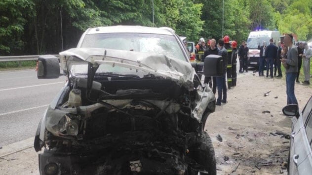 Drei Polizisten starben bei einem Unfall in der Nähe von Winniza