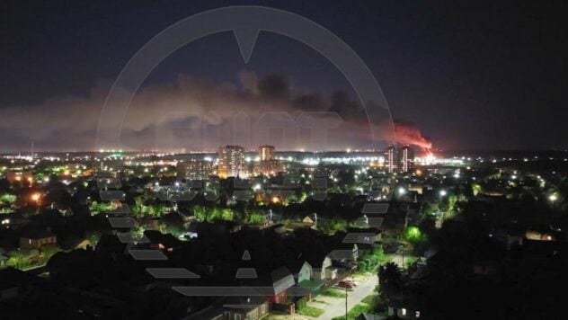 Feuer in Podolsk bei Moskau: Rauch über der Lagerhalle war kilometerweit sichtbar