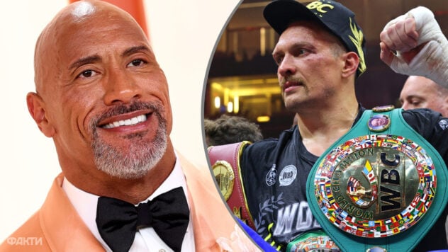 Usyk bekam eine Rolle in einem Hollywood-Film mit Dwayne Johnson