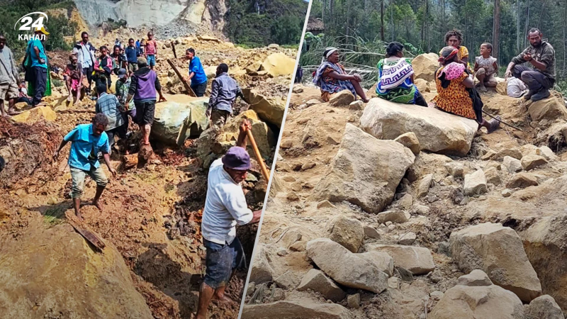 Mehr als 2.000 Menschen wurden lebendig begraben ein Erdrutsch in Papua-Neuguinea“ /></p>
<p>Ein Erdrutsch ereignete sich in Papua-Neuguinea/Collage 24 Channel/Foto AFP</p>
<p _ngcontent-sc161 class=