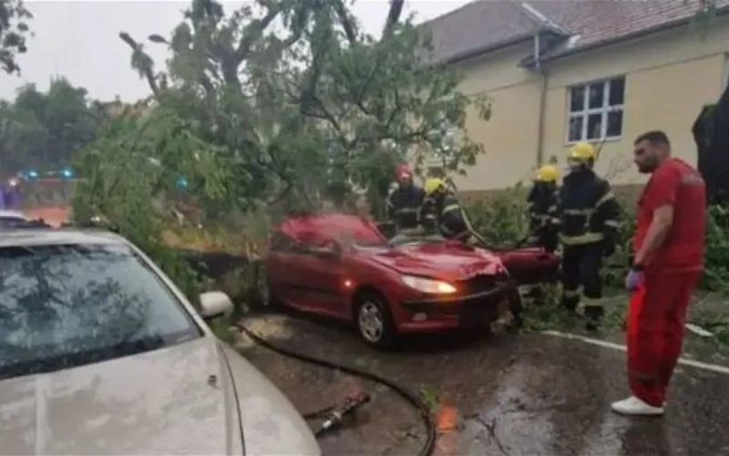 Schlecht Das Wetter hat in Serbien völliges Chaos verursacht: Es gibt Tote (Foto)“ /></p>
<p><strong>In Serbien brach am 22. Mai eine Naturkatastrophe aus, die starke Winde, Hagel, Regen und Überschwemmungen im ganzen Land mit sich brachte .</strong></p>
<p>Starke Winde, Hagel, starker Regen und Überschwemmungen sorgten am 22. Mai in ganz Serbien für Chaos und töteten einen Menschen, als ein Baum auf sein Auto fiel.</p>
<p>Reuters berichtet. </p>
<p >Innenminister Ivica Dacic sagte, eine Frau sei in der nördlichen Stadt Sombor gestorben, als ein Baum direkt auf ihr Auto fiel. Rettungskräfte mussten außerdem mehrere Menschen in der Gegend evakuieren.</p>
<blockquote class=