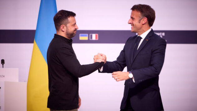 Macron sagte, was mit der Hilfe für die Ukraine nach den Wahlen im Land passieren wird