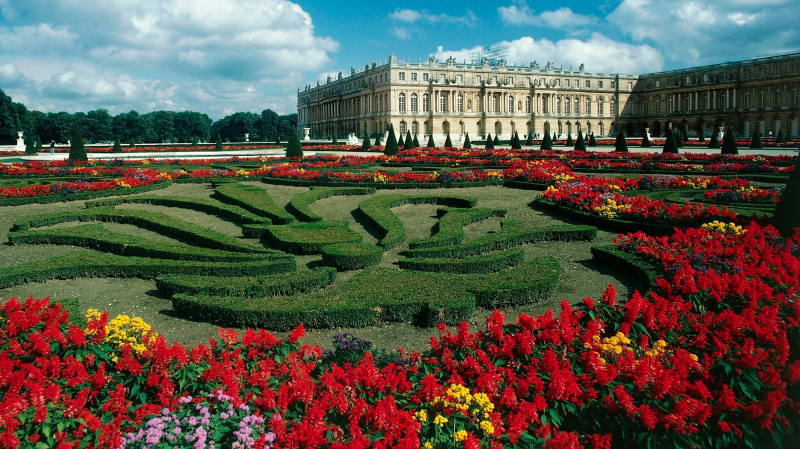 Im Schloss von Versailles brach ein Feuer aus