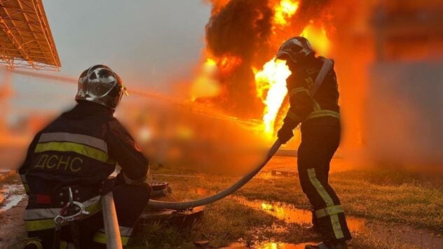 Explosionen in der Region Kiew am 12. Juni: Löschzüge löschen bereits die Industrieanlage