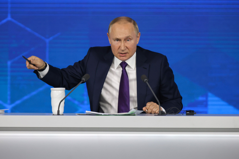 Beschwert sich über Angriffe auf Russland und will „Demokratie“: Putin veröffentlichte vor seiner Reise in die DVRK einen Artikel“ /></p>
<p>Putin schrieb vor seiner Reise in die DVRK einen Artikel/Foto von Getty Images </p>
<p _ngcontent-sc93 class=