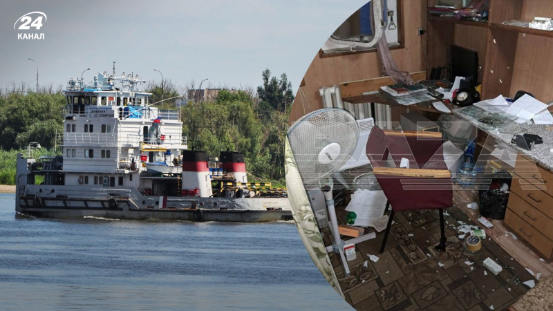 In Russland beschweren sie sich über einen Angriff auf ein Schlepper und ein Lastkahn in der Taganrog-Bucht“ /></p>
<p>Ein Schlepper und ein Lastkahn wurden angeblich in der Taganrog-Bucht angegriffen/Collage 24 Channel</p>
<p _ngcontent-sc95 class=