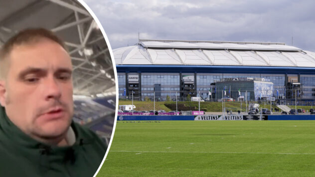 Ein England-Fan ist bei einem EM-Spiel eingeschlafen und um 4 Uhr morgens in einem leeren Stadion aufgewacht