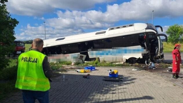 In Polen verunglückte ein Bus mit Ukrainern: Es gibt Opfer