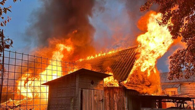 Explosionen in der Region Wolyn: Zwei Brände wurden in der Nähe von Luzk gelöscht