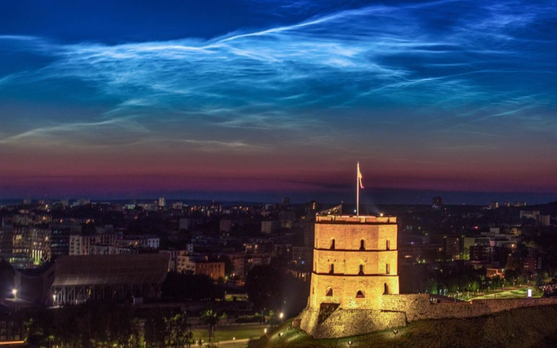 Ein seltenes Phänomen wurde am Himmel über Europa beobachtet: Was ist darüber bekannt