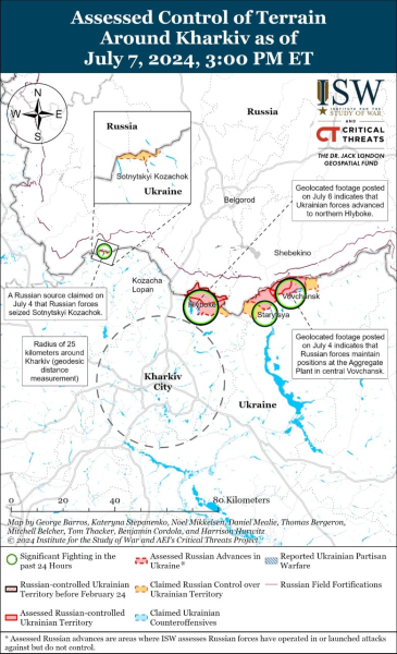 Karte der Militäreinsätze im Juli 8, 2024 — Situation an der Front Operationen am 8. Juli 2024 – Lage an der Front“ /></p>
<p>Die Lage in der Ukraine am 8. Juli 2024</p>
<p>Russische Verluste im Krieg am 8. Juli 2024</p>
<p>Jetzt ansehen </p>
</p></p>
<!-- relpost-thumb-wrapper --><div class=