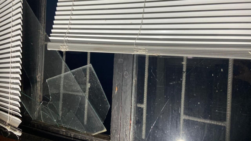 OVA über Explosionen in der Region Tscherkassy: Stromleitungen sind beschädigt und Fenster in Häusern“ /></p>
<p>Foto: Igor Taburets</p>
<p><img decoding=