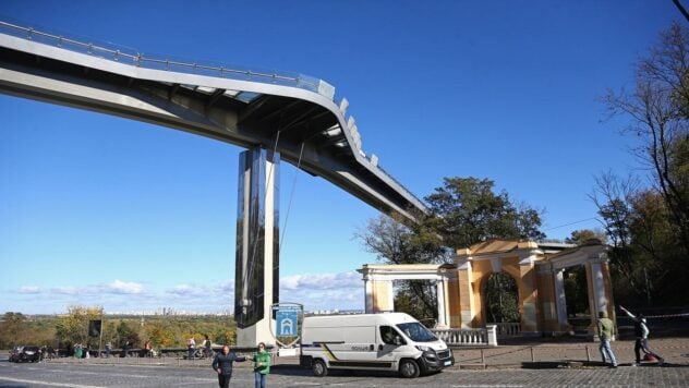 In Kiew sprang ein Mann von einer „gläsernen“ Brücke: Die Polizei untersucht die Umstände des Todes