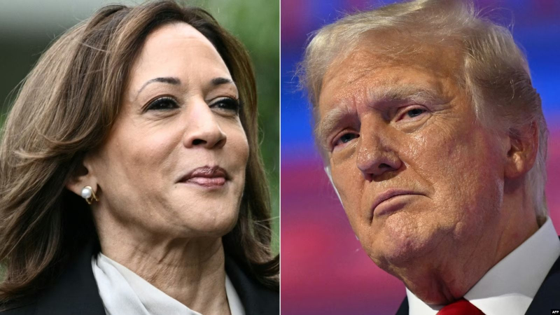 Harris führt Trump bei der Unterstützung in vier Schlüsselstaaten an von sieben, - Bloomberg“ /></p>
<p>Harris liegt in wichtigen Bundesstaaten vor Trump/Collage 24 Channel</p>
<p _ngcontent-sc163 class=