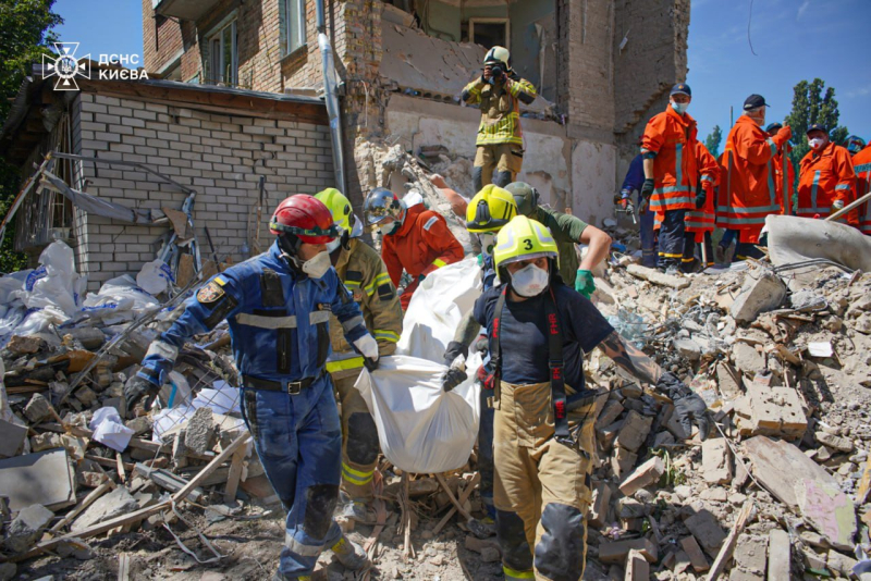 Explosionen in Kiew am 8. Juli: Die Zahl der Todesopfer ist auf 34 Menschen gestiegen