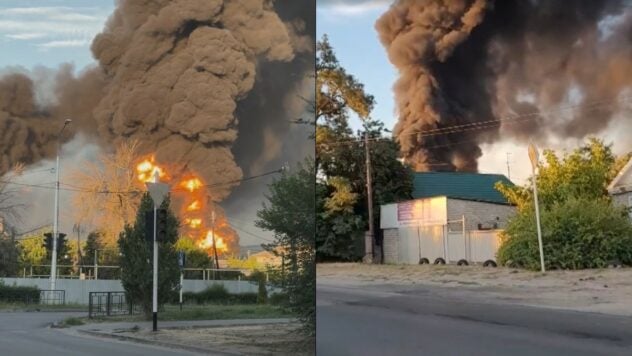 In der Region Wolgograd stehen ein Öldepot und ein Umspannwerk aufgrund eines Drohnenangriffs in Flammen 