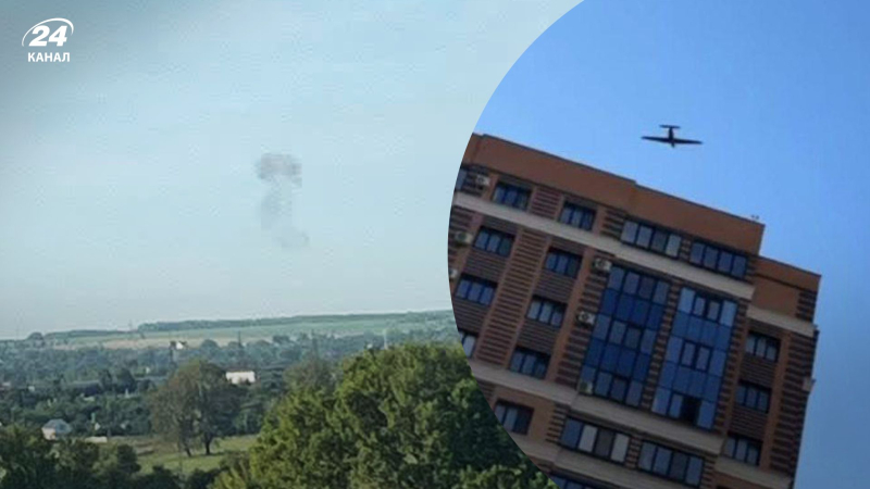 Rjasan in Russland wurde von Drohnen angegriffen: angezeigt Online-Video mit dem Moment der Explosion“ /></p>
<p>Der Moment des Beschusses von Rjasan am 27. Juli erschien auf Video/Collage von Kanal 24</p>
<p _ngcontent-sc198 class=