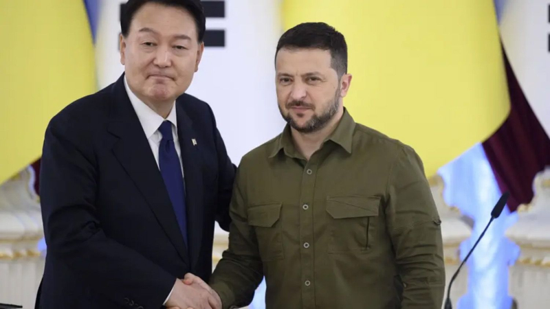 Der Präsident von Südkorea sagte, was die Bedingung für die Lieferung von Waffen an die Ukraine sei