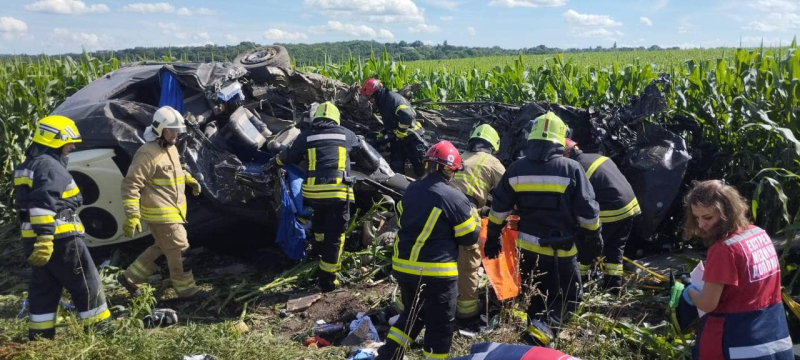 In der Region Riwne ein Lastwagen kollidierte mit einem Kleinbus: 14 Tote, darunter ein Kind“ /></p>
<p id=