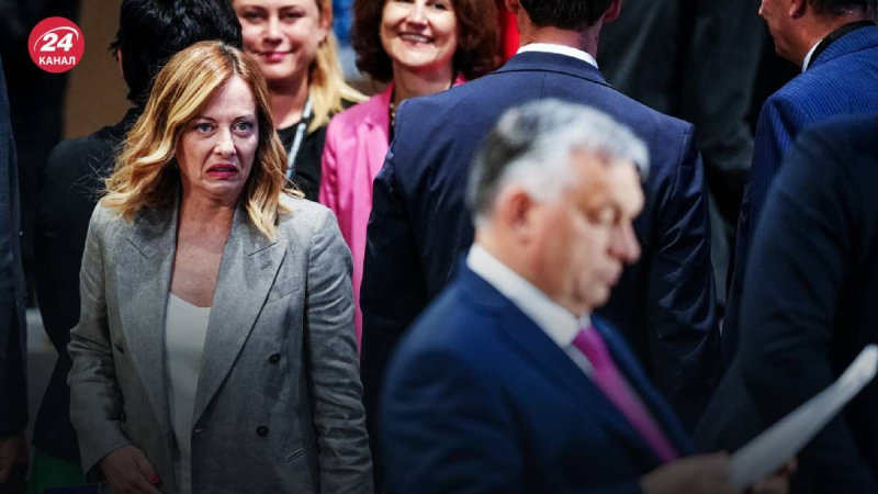 Ich sehe nichts Falsches – Meloni sprach scharf über Orbans „Friedenstreffen“ /></p>
<p>Meloni kommentierte Orbáns diplomatische Reisen/Foto von Kay Nietfeld/picture Alliance, Getty Images</p>
<p _ngcontent-sc199 class=