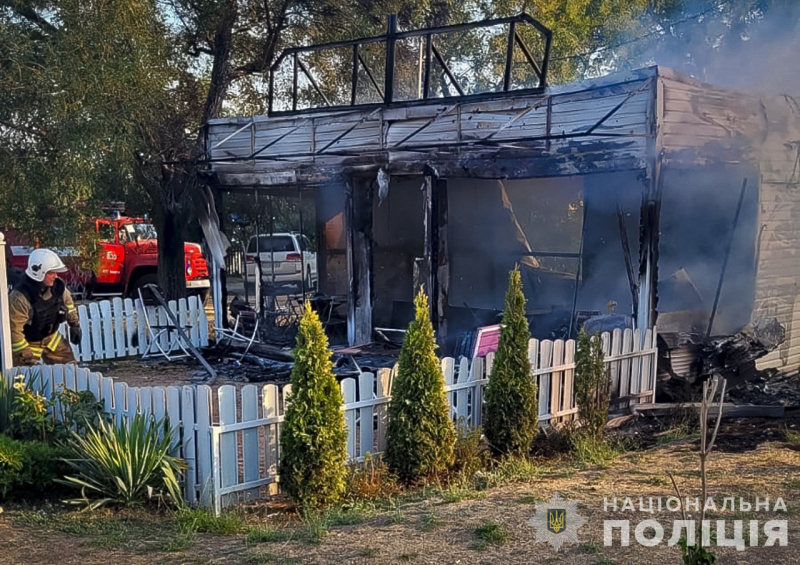 In Saporoschje griff die russische Armee ein Kindercafé in Malokaterynivka an: bereits fünf Verwundete“ /> </p>
<p>Foto: Nationale Polizei</p>
<p><img decoding=