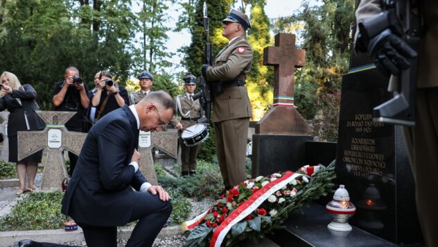 Andrzej Duda ehrte das Andenken der UPR-Soldaten in Warschau