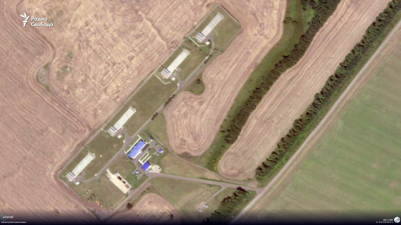 Satellitenbilder der Zerstörung an der Gasmessstation Sudzha in der Region Kursk aufgetaucht“ /></p>
<p>< p><img decoding=