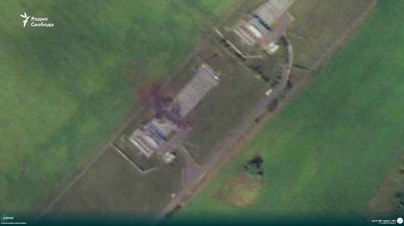 Satellitenbilder der Zerstörung an der Gasmessstation Sudzha in der Region Kursk sind aufgetaucht